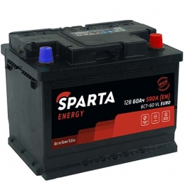 SPARTA Energy 6СТ-60 LB Евро
