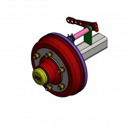 тормозная Q.80X510 6/160/205 M18X1.5